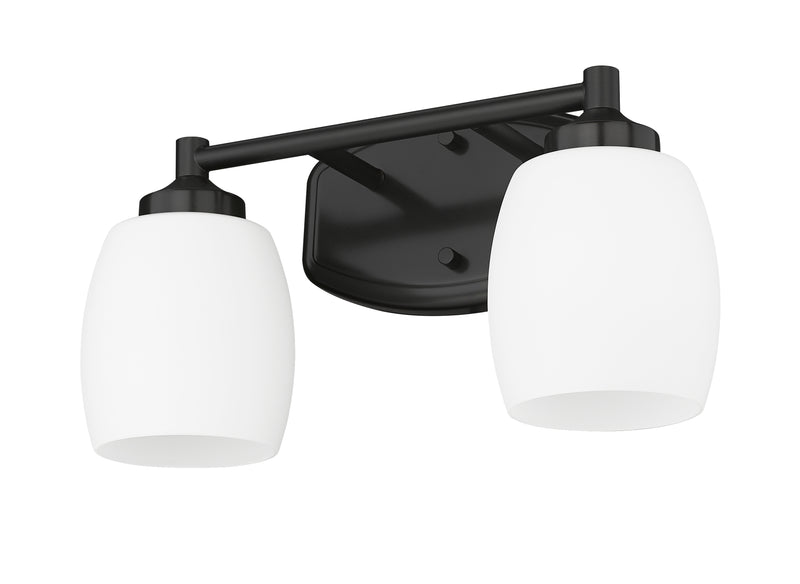 Kendrick 2 Light 14.5" Vanity in Matte Black