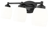 Kendrick 3 Light 23" Vanity in Matte Black