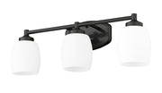 Kendrick 3 Light 23" Vanity in Matte Black
