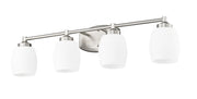 Kendrick 4 Light 31.25" Vanity in Brushed Nickel