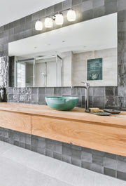 Kendrick 4 Light 31.25" Vanity in Chrome in a room setting