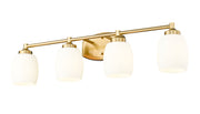 Kendrick 4 Light 31.25" Vanity in Luxe Gold