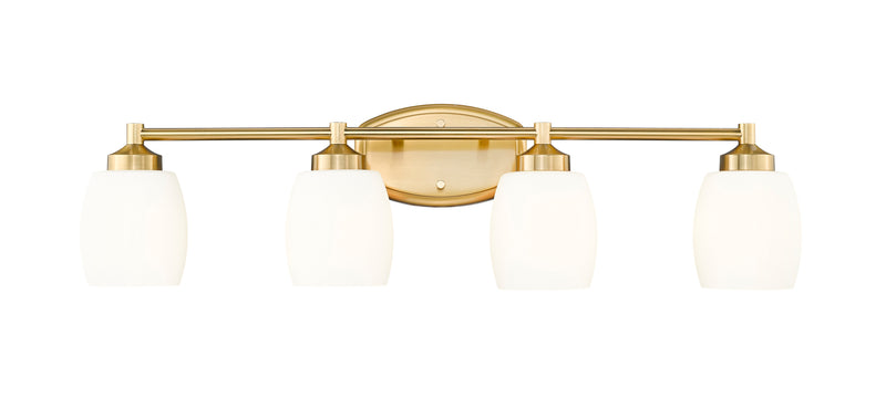 Kendrick 4 Light 31.25" Vanity in Luxe Gold