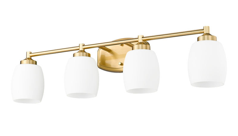 Kendrick 4 Light 31.25" Vanity in Luxe Gold