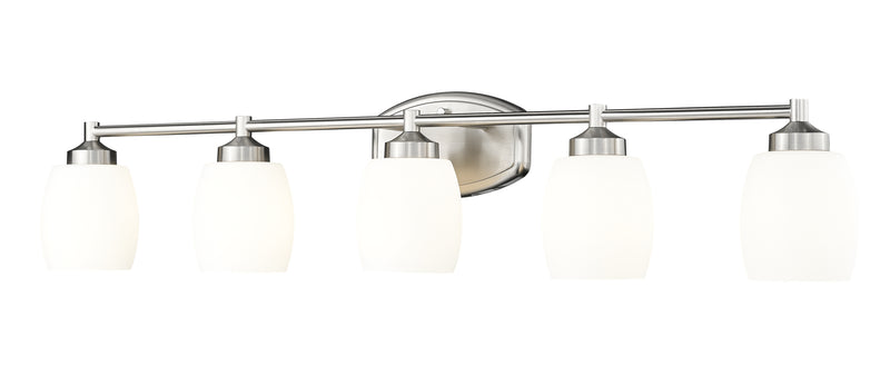 Kendrick 5 Light 39.25" Vanity in Brushed Nickel