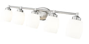 Kendrick 5 Light 39.25" Vanity in Brushed Nickel