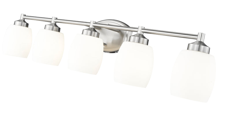 Kendrick 5 Light 39.25" Vanity in Brushed Nickel