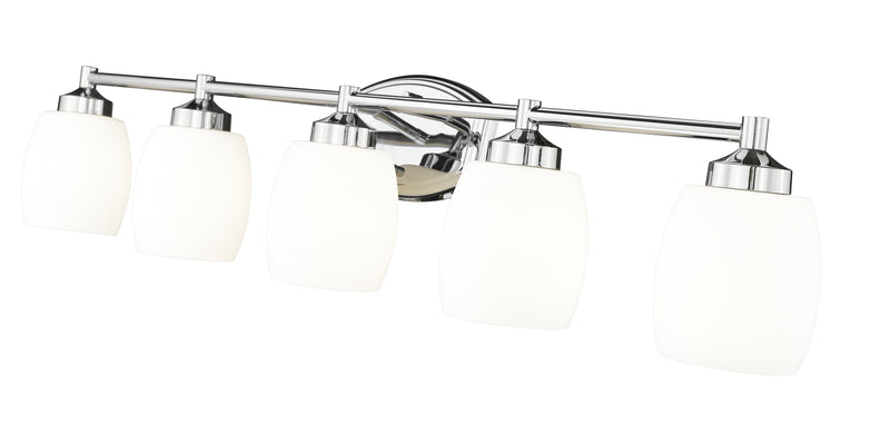 Kendrick 5 Light 39.25" Vanity in Chrome