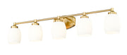 Kendrick 5 Light 39.25" Vanity in Luxe Gold