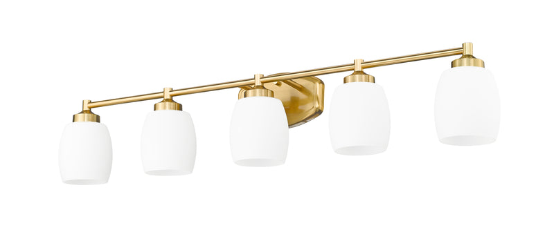 Kendrick 5 Light 39.25" Vanity in Luxe Gold