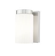 Burk 1 Light 4.25" Wall Sconce in Brushed Nickel