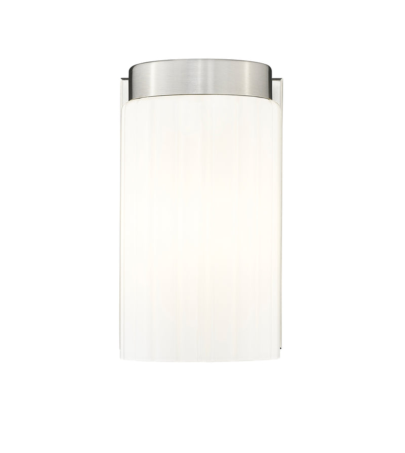 Burk 1 Light 4.25" Wall Sconce in Brushed Nickel