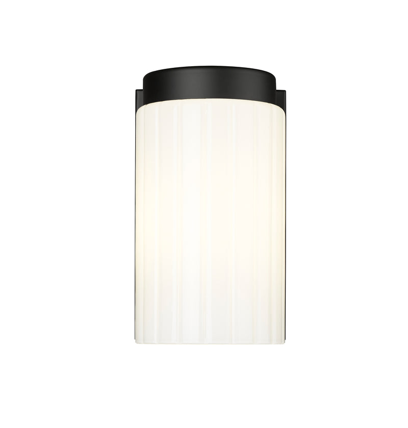 Burk 1 Light 4.25" Wall Sconce in Matte Black