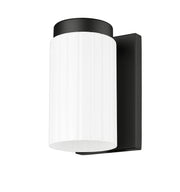Burk 1 Light 4.25" Wall Sconce in Matte Black