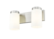 Burk 2 Light 13.75" Vanity in Brushed Nickel