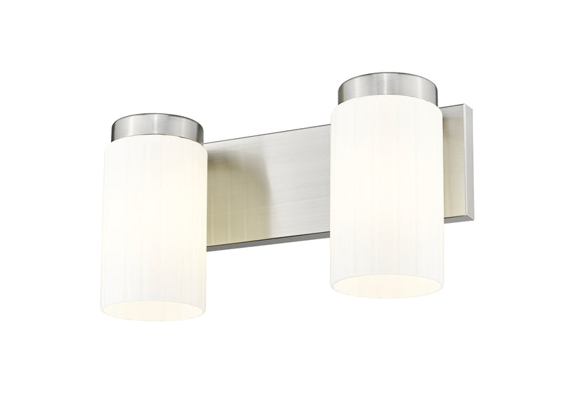 Burk 2 Light 13.75" Vanity in Brushed Nickel