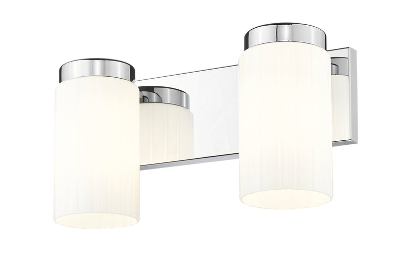 Burk 2 Light 13.75" Vanity in Chrome
