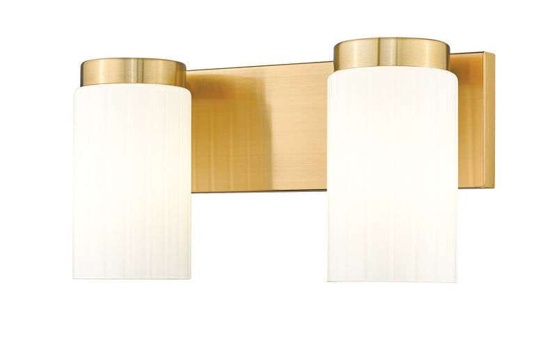 Burk 2 Light 13.75" Vanity in Luxe Gold