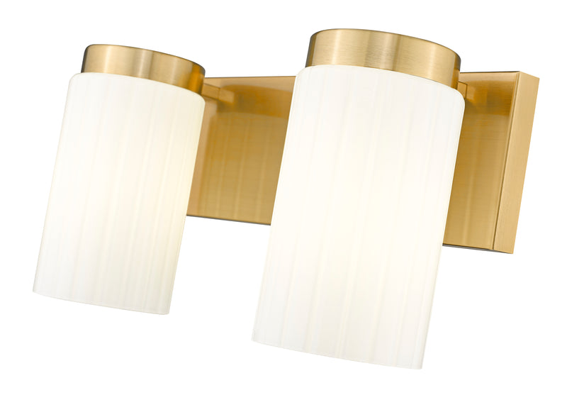 Burk 2 Light 13.75" Vanity in Luxe Gold