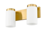 Burk 2 Light 13.75" Vanity in Luxe Gold