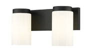 Burk 2 Light 13.75" Vanity in Matte Black