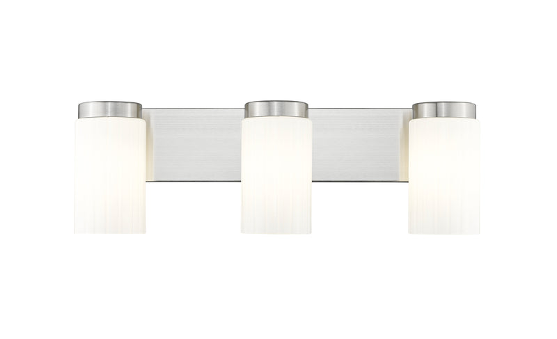 Burk 3 Light 22.5" Vanity in Brushed Nickel