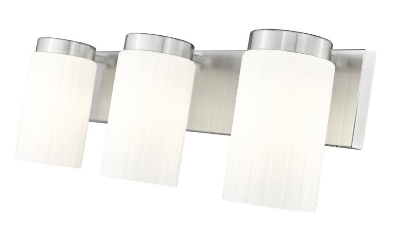 Burk 3 Light 22.5" Vanity in Brushed Nickel