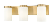 Burk 3 Light 22.5" Vanity in Luxe Gold