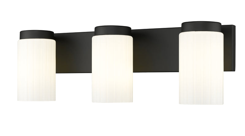 Burk 3 Light 22.5" Vanity in Matte Black