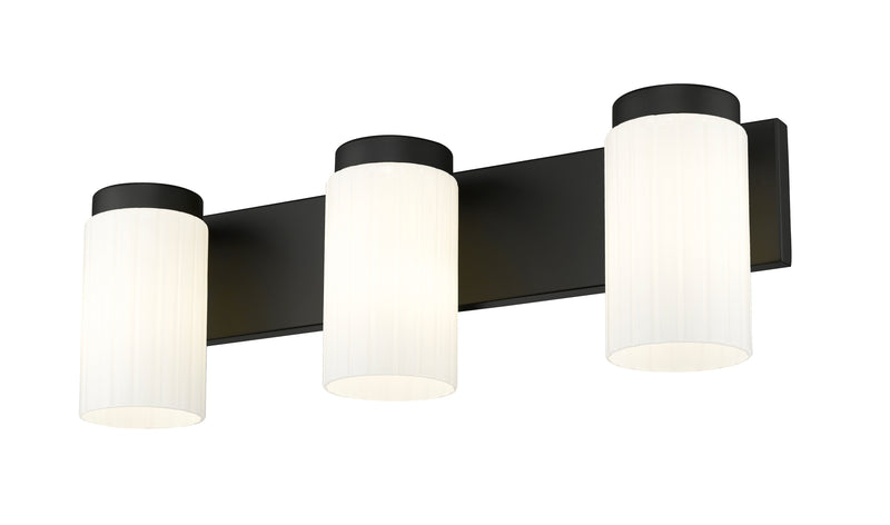 Burk 3 Light 22.5" Vanity in Matte Black