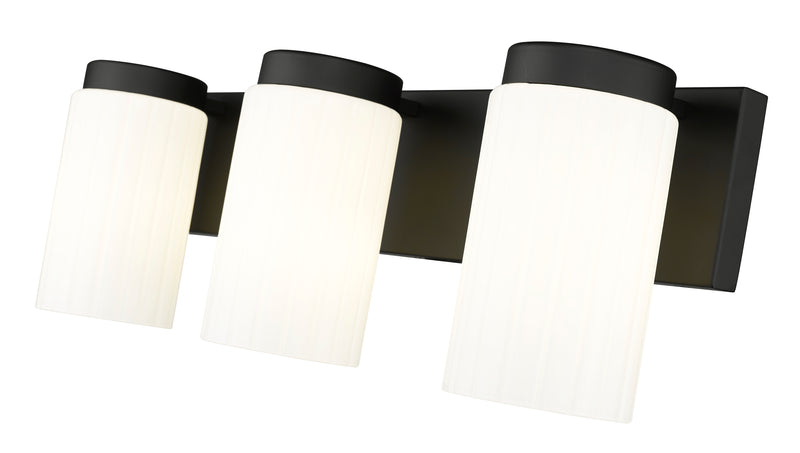 Burk 3 Light 22.5" Vanity in Matte Black