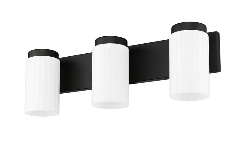 Burk 3 Light 22.5" Vanity in Matte Black