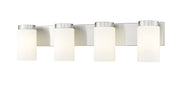 Burk 4 Light 30" Vanity in Brushed Nickel