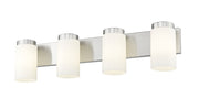 Burk 4 Light 30" Vanity in Brushed Nickel
