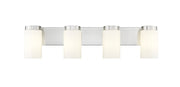 Burk 4 Light 30" Vanity in Brushed Nickel