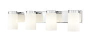 Burk 4 Light 30" Vanity in Chrome