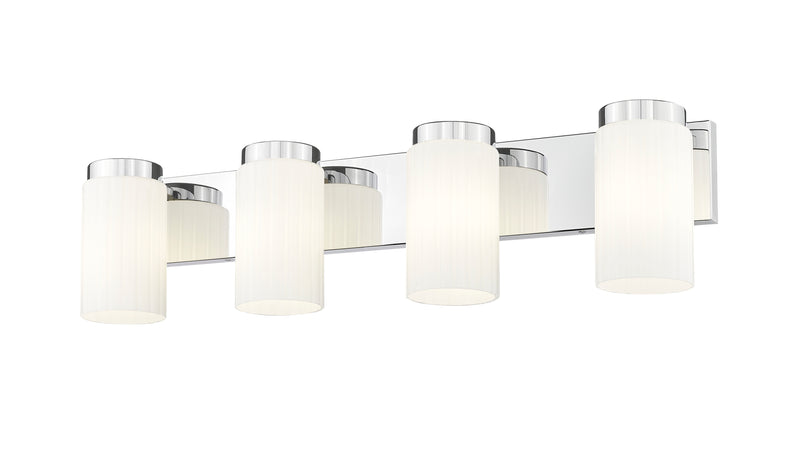Burk 4 Light 30" Vanity in Chrome