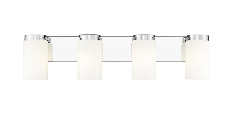 Burk 4 Light 30" Vanity in Chrome