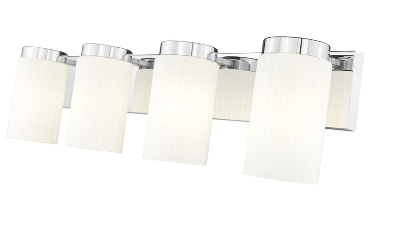 Burk 4 Light 30" Vanity in Chrome
