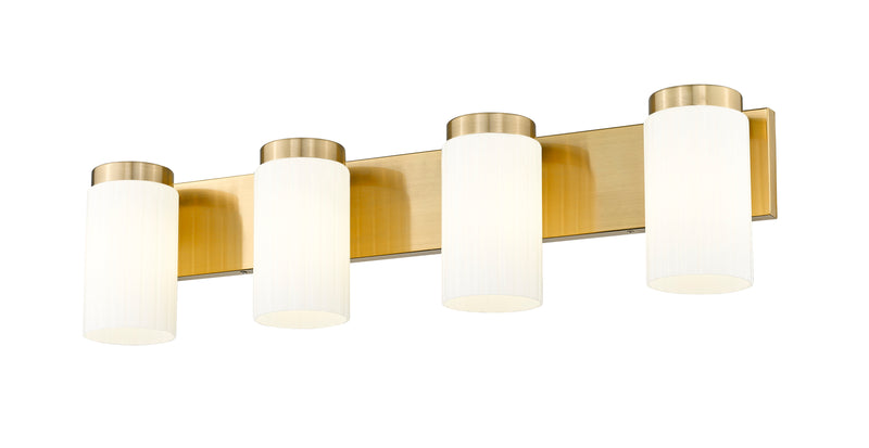 Burk 4 Light 30" Vanity in Luxe Gold