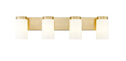 Burk 4 Light 30" Vanity in Luxe Gold
