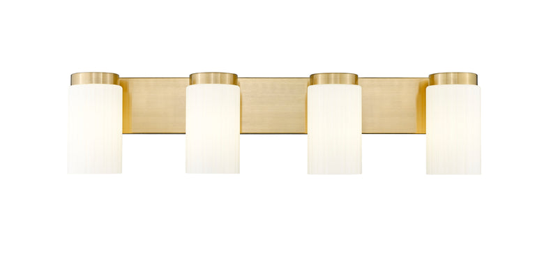 Burk 4 Light 30" Vanity in Luxe Gold