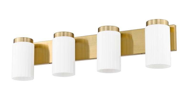 Burk 4 Light 30" Vanity in Luxe Gold