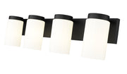 Burk 4 Light 30" Vanity in Matte Black