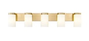 Burk 5 Light 38" Vanity in Luxe Gold