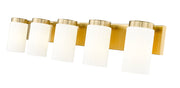 Burk 5 Light 38" Vanity in Luxe Gold