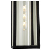 Parks 15" Outdoor Pendant in Textured Black