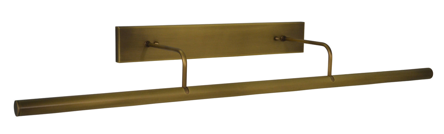 Direct Wire Slim-Line 36 Inch Antique Brass Picture Light