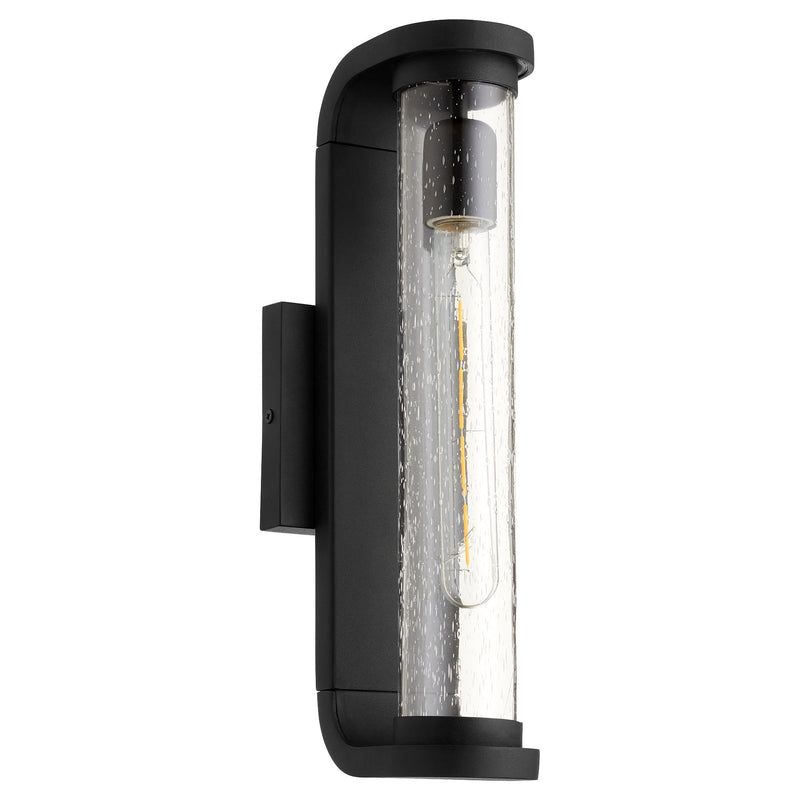 Vitro 15" Outdoor Wall Lantern in Textured Black