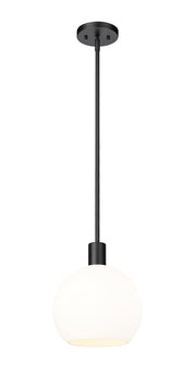 Margo 1 Light 9.75" Pendant in Matte Black